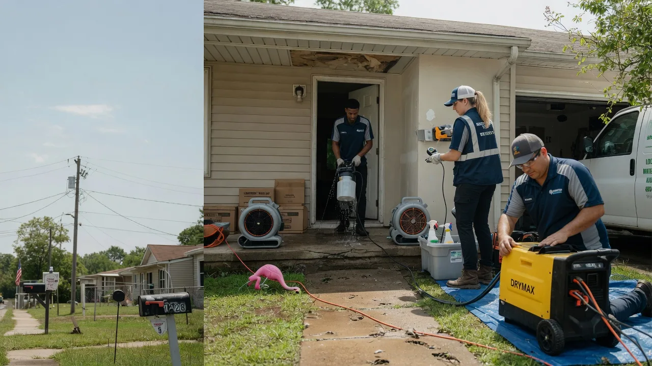 Storm Damage Water Removal in Ludlow Falls, OH near me